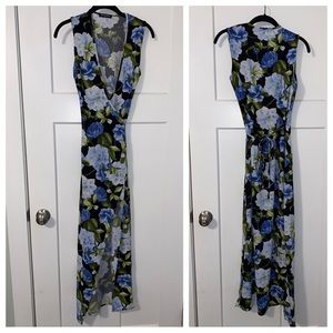 American Apparel crepe Julliard wrap dress